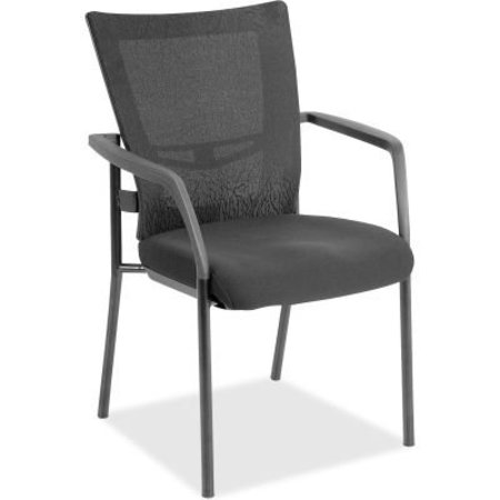 LORELL Lorell® Mesh Back Guest Chair - Black 85566